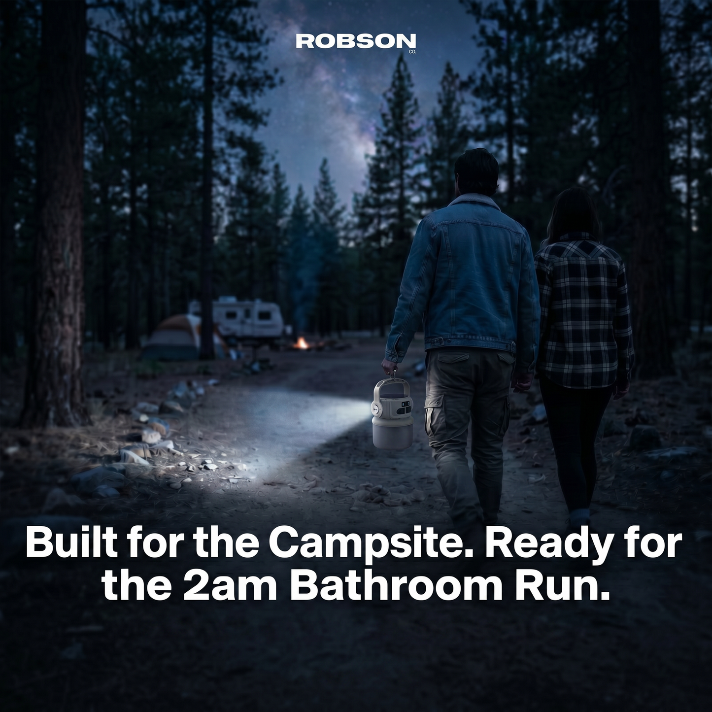 Solar Powered Camping Tent Light