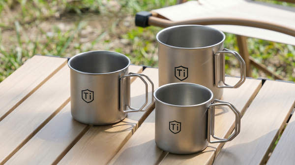 Titanium Outdoor Camping Cups