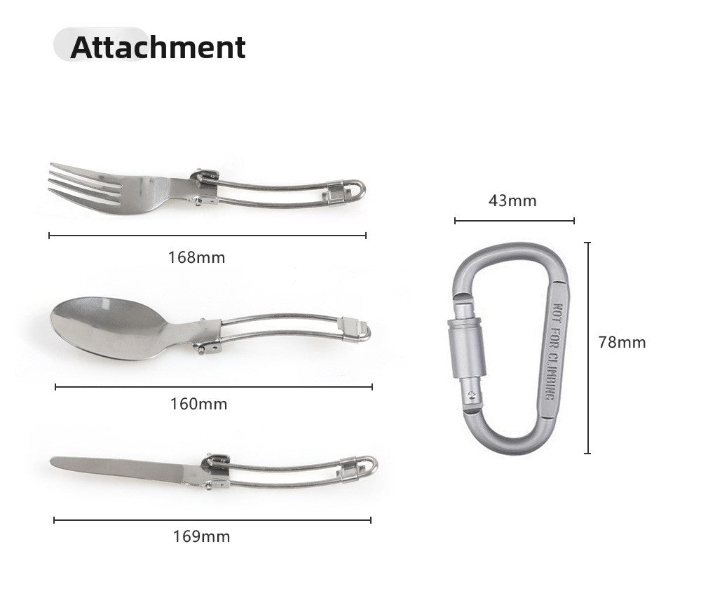 Aluminum Camping Cookware Set