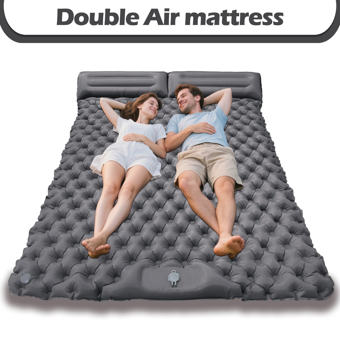 2 Person Lightweight Inflatable Camping Mattress