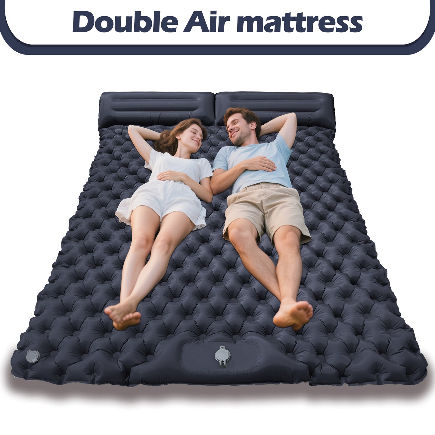 2 Person Lightweight Inflatable Camping Mattress