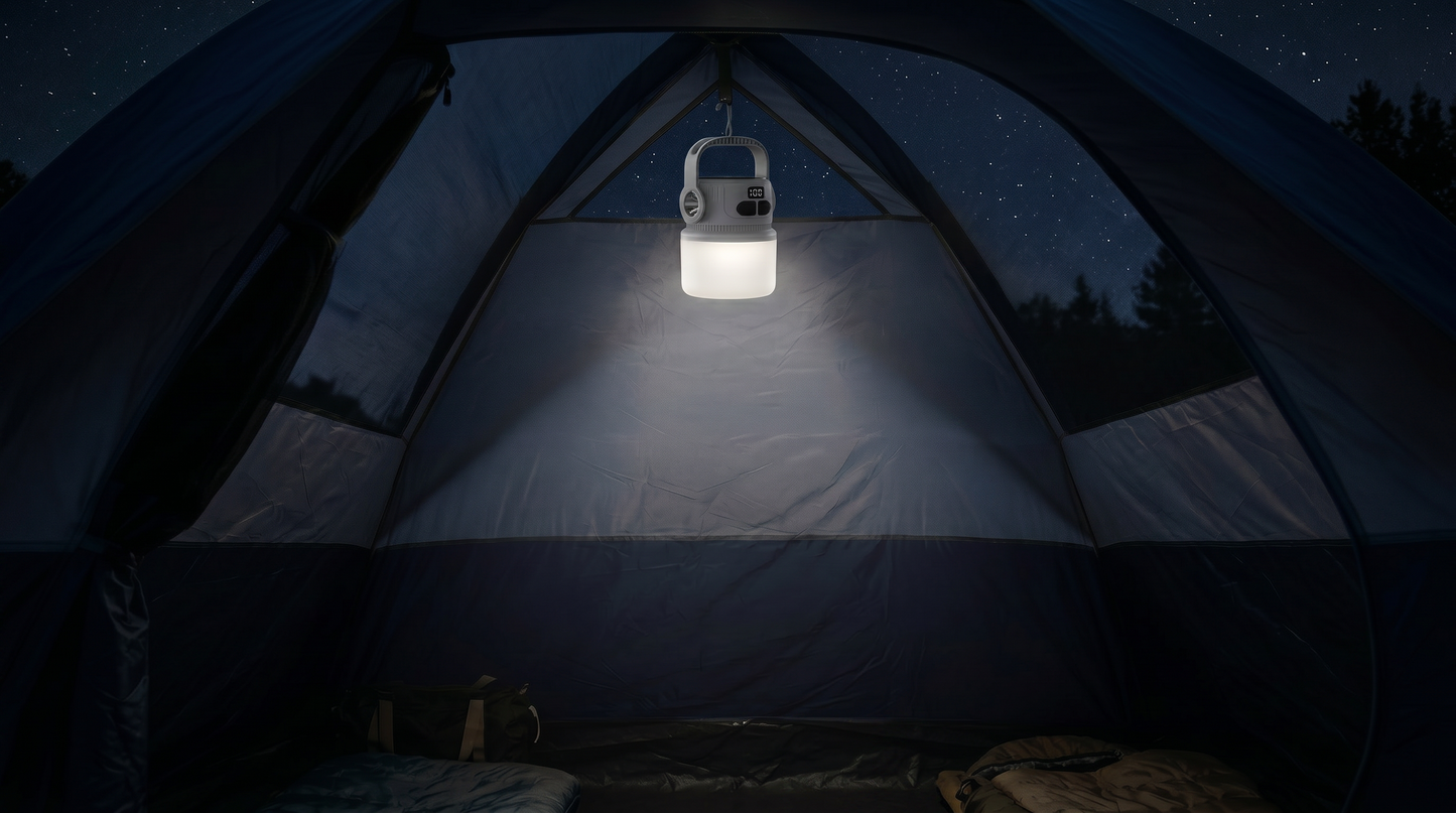 Solar Powered Camping Tent Light