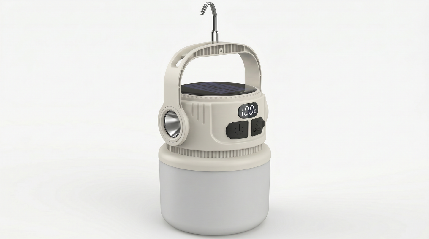 Solar Powered Camping Tent Light