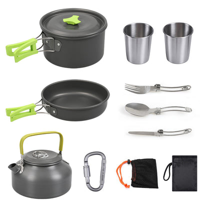 Aluminum Camping Cookware Set
